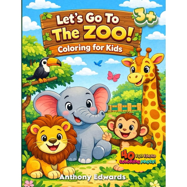 Libro para colorear Independently Published Vamos al zoológico
