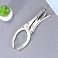 thumbnail image 3 of CUITING Clé à Filtre à Huile Type Pince Réglable Démontable Outil de Retrait de Filtre à Huile Auto Outils de Réparation Clé à Grille Argent, 3 of 4