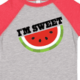 thumbnail image 4 of Inktastic I'm Sweet Watermelon Boys or Girls Toddler T-Shirt, 4 of 5