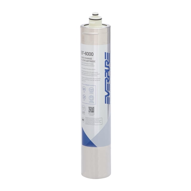 Cartucho de filtro de agua Everpure EF-6000 para flujo completo