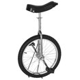 thumbnail image 2 of T4B FREESTYLE UNICYCLE 20-Inch Wheel - Mountain Butyl Tire, Advanced Grip - Silver, 2 of 8