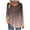 Brown, variant on yievot Fall Tops for Women Long Sleeve Shirts Button Crew Neck Casual Blouses Dressy Pleated Tunics Trendy Clothes