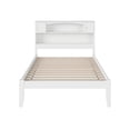 thumbnail image 4 of AFI Newport Lit Plateforme en Bois Massif avec Station de Charge USB en Blanc, 4 of 7