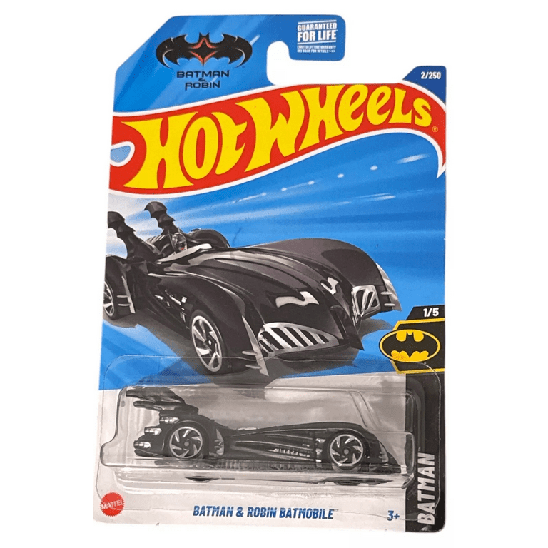2025 Hot Wheels BATMAN 1/5 HW Batman & Robin Batmobile 2/250