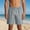 Gray, variant on Mens Nylon Shorts 7 Inch Inseam Stretch Water Resistant Hiking Cargo Shorts with Elastic Waistband Khaki