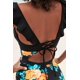 thumbnail image 5 of Traje de baño de una pieza con cuello en V para mujer con cordones y volantes Namotu CZYD-SY69-11, 5 of 5