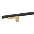 thumbnail image 5 of Alno A2903-8 Vita Bella 8" Center To Center Modern Diamond Knurled Cabinet Bar Pull /, 5 of 6