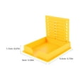 thumbnail image 2 of BRIGHTFUFU Soporte Vertical Amarillo Para Notas Adhesivas Con Compacto Y Material Plástico, 2 of 6