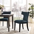 thumbnail image 5 of Modway Curve Upholstered Dining Side Chair, Multiple Colors, 5 of 5