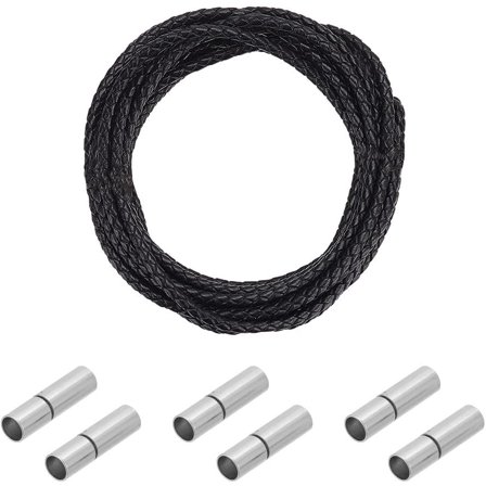 1set DIY Necklaces Making Kits Black 3mm