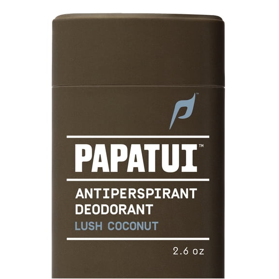 Papatui Triple Action Complex 48-Hour Men's Antiperspirant and Deodorant, Lush Coconut, 2.6 oz