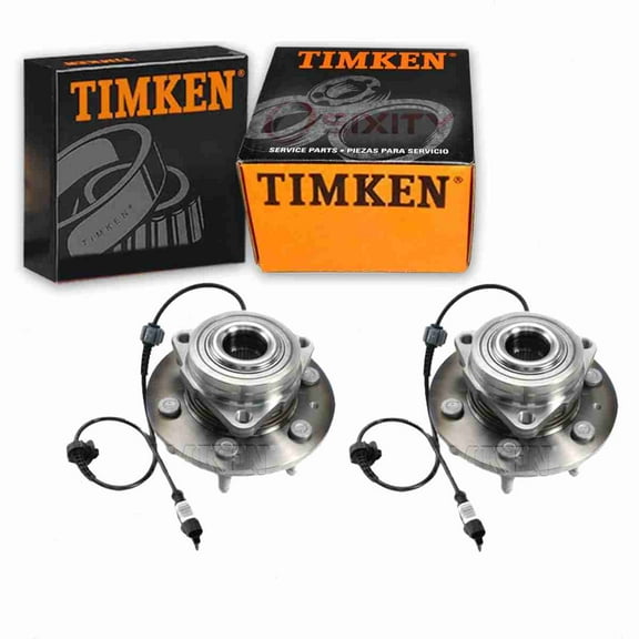 2 pc Timken SP500301 Wheel Bearing Hub Assembly for 10393171 22841381 25918329 25976819 515096 715096 BR930661 Driveline Axle Axles Hubs
