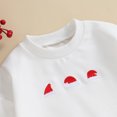 thumbnail image 5 of Okbabeha Chirstmas Baby Girl Boy Clothes Outfits 0 3 6 9 12 18 24Months Newborn Long Sleeve Bubble Romper Sweatshirt Onesie, 5 of 7