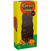 Reeses Milk Chocolate Peanut Butter Bunny Candy, Easter, 16 Oz Gift Box