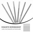 thumbnail image 4 of Quentinu 10 Pcs 1 Bag Premium Safe Connecting Rods Durable Clamping Rods (Silver), 4 of 6