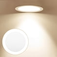 thumbnail image 2 of Miangastore Waterproof Downlight Diffusion Plates White 6Pcs 5.23X5.23X0.04In, 2 of 9