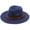 AB277 Navy, variant on Bainana Sun Hat For Women Men Wide Brim Casual Lightweight Solid Color Straw Hat For Summer Outdoor