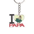 thumbnail image 1 of Tiger Has Rest Art Deco  Fashion Keychain Metal Keyring Holder Love PAPA Father, 1 of 3