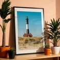 thumbnail image 3 of Fire Island Lighthouse 02 - New York Photography Black Framed Wall Art Print 16 x 20 inches, 3 of 8