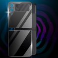 thumbnail image 1 of 2 Pcs Film Protecteur Compatible Samsung Galaxy Z Flip 3, Z Flip 3 Protecteur d'Écran Coloré Arrière, 1 of 3