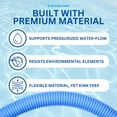 thumbnail image 4 of Swimline HydroTools 45’ Premium Spiral Wound Pool Vacuum Hose & Swivel Cuff, 4 of 7