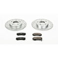 thumbnail image 3 of PowerStop Rear Z23 Evolution Sport Carbon-Fiber Ceramic Brake Pad and Drilled & Slotted Rotor Kit Fits: CADILLAC Select Models K3115, 3 of 10