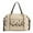 Beige, variant on Large Francis Tote Bag for women, Vegan Leather Shoulder bag Light Grey handbags Purses by Mia K