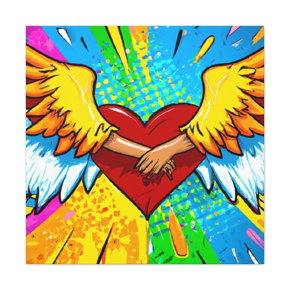 Lovely Angel Wings - Canvas