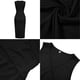 thumbnail image 3 of Vestido largo ajustado con abertura para mujer, sin espalda, sin mangas, cuello en V, vestidos largos Zhivalor BST3010015-2, 3 of 7