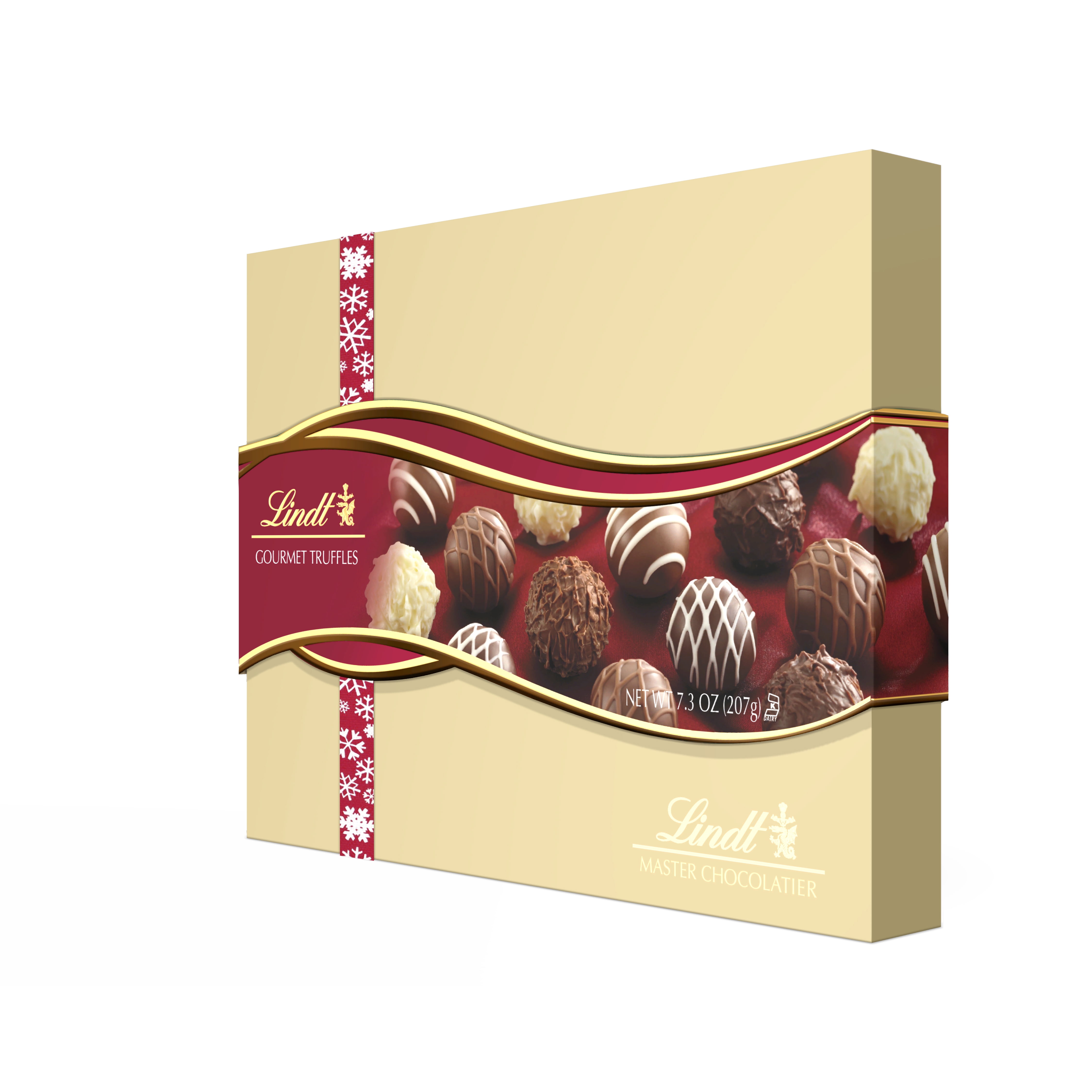 Lindt Holiday Gourmet Truffle Gift Box