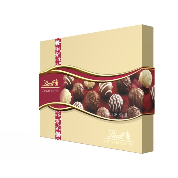Lindt Holiday Gourmet Truffle Gift Box