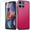 Hot Pink, variant on For Motorola Moto G Stylus 5G 2025 Fashion Graphic Design Hybrid Dual Layer PC TPU Rubber, Shock Absorption, with Screen Protector Cover, XPM Phone Case [Mystical Floral Boom]