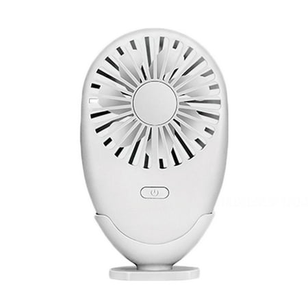 

USB Fan Hand Fan Fan Small PC Fan USB Mini Fan 3 Speed USB Fan Low Noise USB Fan Easy to carry for home office and outdoor white