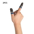 thumbnail image 2 of ziyahi 2 Pieces Smartphone Games Fingertip Sleeves Sweat-proof Gloves Portable Touch Screen Comfortable Reusable Controller Covers Gray Silver, 2 of 9