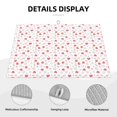 thumbnail image 3 of Vsdgher Red coral and scallop seashell Dish Drying Mat Super Absorbent Drying Mat Large Dish Drying Mats for Kitchen Counter Kitchen Drying Mat 24" x 18", 3 of 7