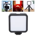 thumbnail image 1 of Iluminación De Fotografía Portátil, Regulable 3 Zapata Fría CRI 95 ABS RGB Luces De Vídeo A Todo Color 1200mAh Para Exteriores, 1 of 7