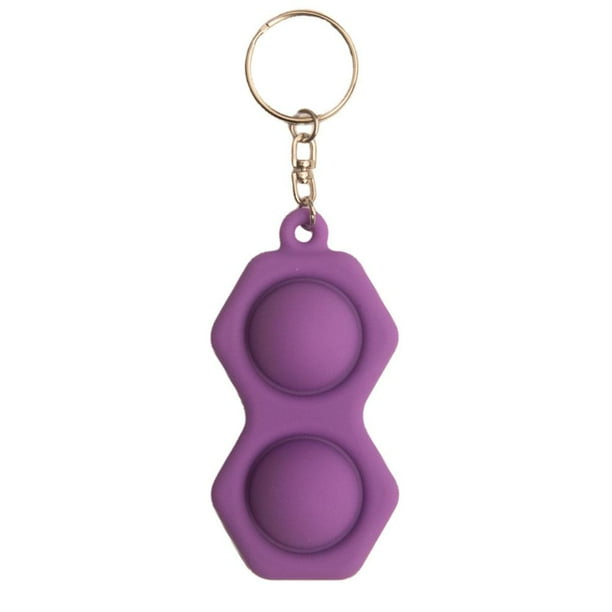Juguete Sensorial De Silicona, Juguetes De Mano Antiestrés, Llavero Único, Juguete De Dedo Para Niños Y Adultos Inevent FN006797-01