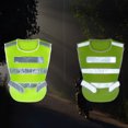 thumbnail image 4 of Funie Gilet Réfléchissant Ultra Léger en Maille pour Course de Nuit et Cyclisme, 4 of 8