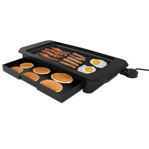West Bend 66169 Griddle With Warming, Electric Griddle With Warming Drawer