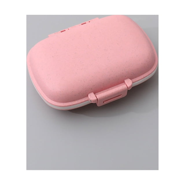 Vaidha Multifunctional Storage Box, Portable 8-cell Box, Compact And Convenient, One Week Box
