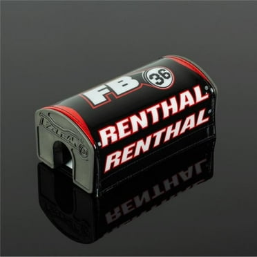Renthal Fatbar36 Pads Off-Road Motorcycle Accessories Black/White/Red/One Size P335