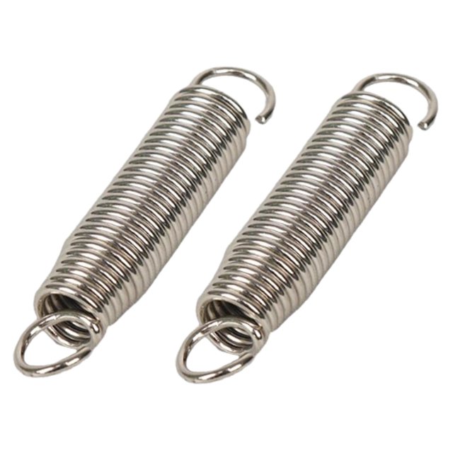 Yinanstore 2x Pédale de Tambour Basse Ressort de Pédale de Tambour Remplacement de Ressort Accessoires DIY Pièces Matériel pour Concert sur Scène Sans Crochet