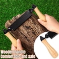 thumbnail image 3 of Rascador de madera con hoja curva con mangos de madera para eliminar la corteza, 3 of 4