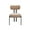 Khaki - Chenille, variant on Guyou Modern Dining Chairs Set of 2, Linen Upholstered Kitchen Chairs with Curved Backrest and Metal Legs, Dining Side Chairs for Dining Room Kitchen Living Room, Beige