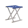 thumbnail image 2 of BAOPAI Folding Stool Chair Portable One Button Folding Design Stable Load Bearing for Outdoor Fishing Camping Travel and Home Use, 2 of 6