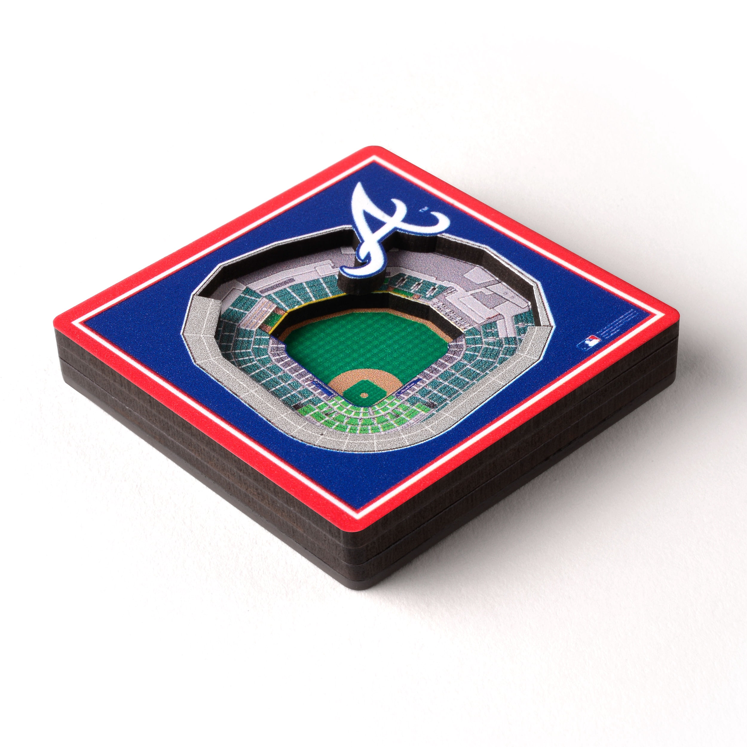 Atlanta Braves Stadium View Magnet