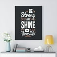 thumbnail image 2 of Inspirational Wall Art Be Strong And Shine Wall Art Motivation Wall Decor for Home Office Gym Inspiring Success Quote Print Ready to Hang Unframed, 2 of 16