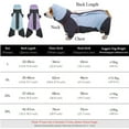 thumbnail image 3 of ORMARKET_Pet Traction Dog All-Inclusive Raincoat Corgi Raincoat Outdoor Reflective Pet Jacket Windproof and Rainproof(Blue,2XL), 3 of 4