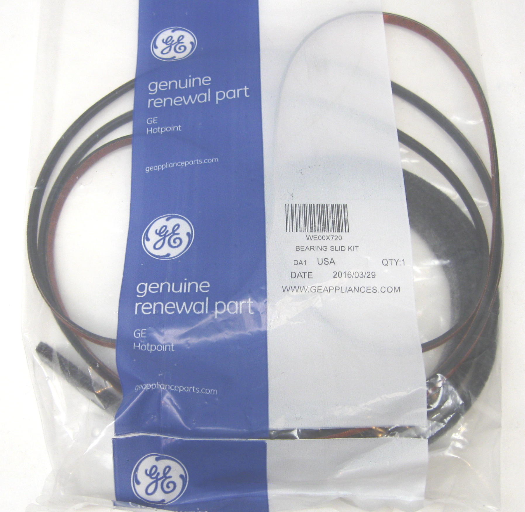 WE49X20697 Genuine GE Dryer Bearing Kit AP5806906 PS9493092