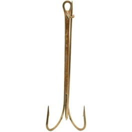 Fishhooks 10 God Hooks, Double Hooks, Anti-Drop Hooks and Bait Hooks  Fishing Hooks (Color : Yellow, Size: 9#) 
